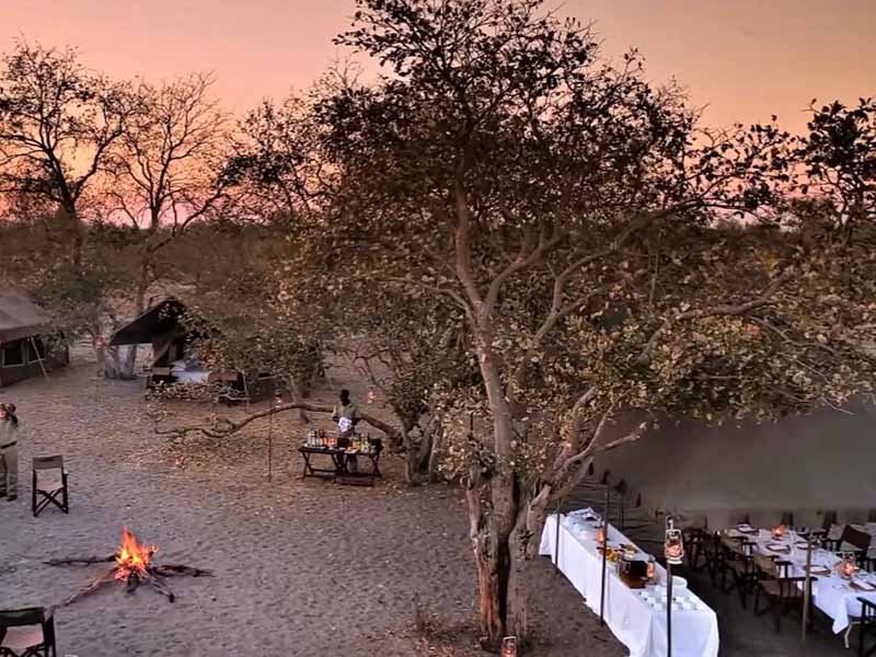 under canvas , best place near chobe natiuonal park 